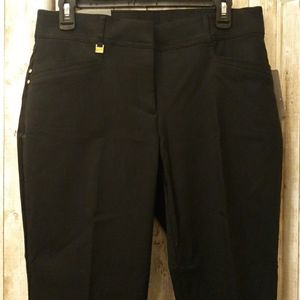 JM Collection Curvy Fit/Slim Leg Pants